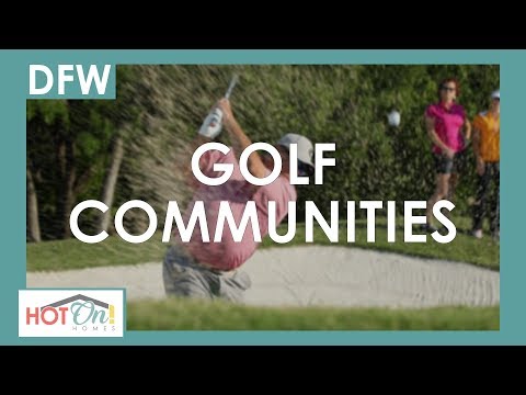 If you love to golf, you will love these new home communities in the DFW area!