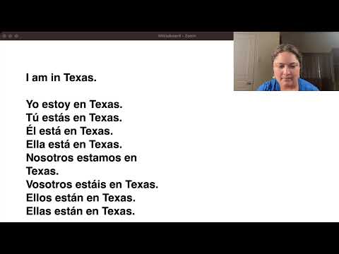 Spanish Grammar Made Easy- The verb Estar!