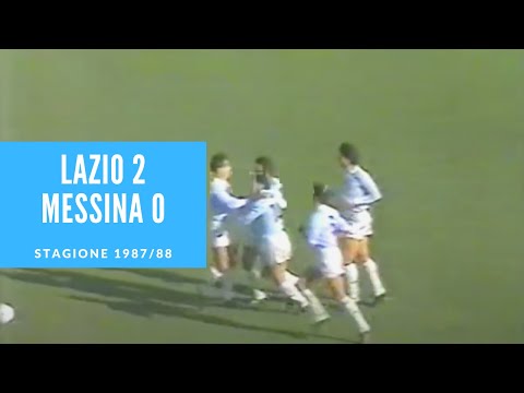 14 febbraio 1988: Lazio Messina 2 0