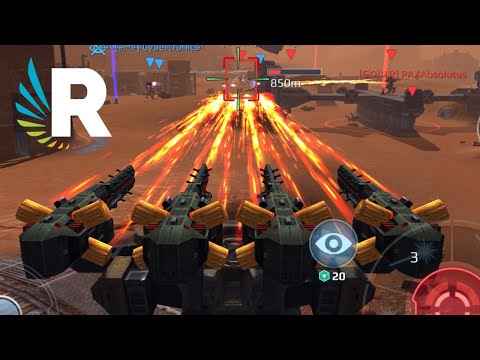 War Robots: Mk2 BEHEMOTH with 4 X TREBUCHET - Perfect One Hit Killer