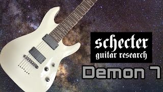 Video thumbnail for Schecter Demon 7 | The Perfect First 7 String Guitar ! | Schecter Guitar Research Diamond Series by Wimya
