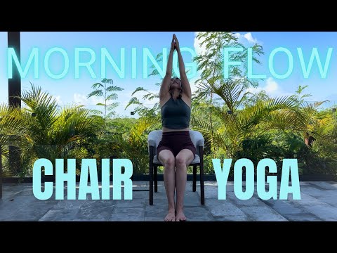 11 Mins Chair Yoga Flow | Full Body Stretch | Flexibility, Mobility & Mindful Start to Your Day