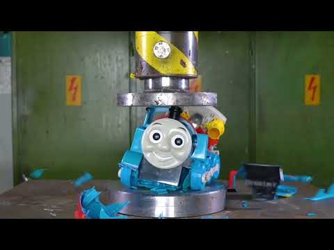 Hydraulic Press Vs Toy Train #Amazing #unbelievable #HydraulicPress #Subscribe