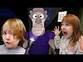 DONT WAKE GRANNY!! Niko & Adley spin the Roblox Wheel and play Grapple and an OBBY Game with Dad!