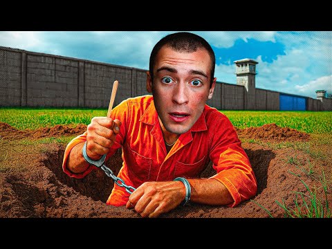 SCAPPO da una PRIGIONE SCAVANDO con uno STECCO GELATO!! AGGIORNAMENTO PRISON ESCAPE SIMULATOR EP.3