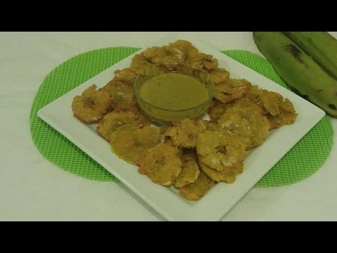 Tostones with Cuban style Mojo Sauce- Episode 81