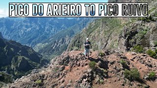 Hiking PR 1 - Pico Do Arieiro to Pico Ruivo | Madeira Portugal