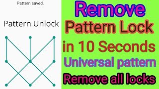 How To UnLock Pattern Lock On Android 2021 !! New Trick