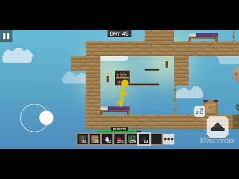 Stickman VS Multicraft - Skyblock Craft // Gameplay wolkthough Part 9 // Stickman Color Amarillo 1