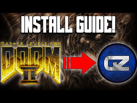 How to Play the Master Levels for Doom II on GZDoom!