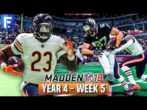 Madden 18 Bears Franchise Year 4 - Week 5 @ Falcons - Ep.65