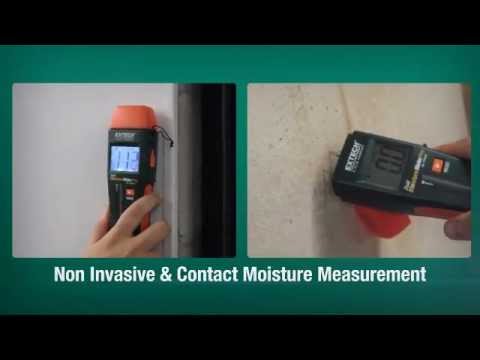 Extech MO260 Combination Pin Pinless Moisture Meter - Burn Technology Limited