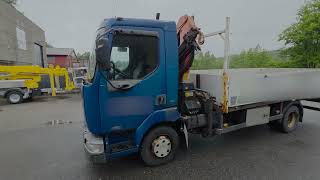 Купить бортовой грузовик Renault MIDLUM 180 *crane PALFINGER PK 6500 *ONLY 155tkm - Изображение 4 | Autoline TM Бортовой грузовик Renault MIDLUM 180 *crane PALFINGER PK 6500 *ONLY 155tkm | Изображение 4 - Autoline