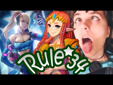 LOS 7 PERSONAJES DE VIDEOJUEGOS MÁS AFECTADOS POR LA REGLA 34