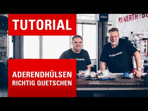 Aderendhülsen professionell und präzise quetschen [schnell und unkompliziert]