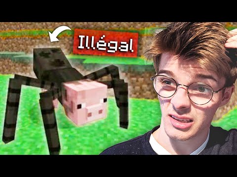 THE ILLEGAL THINGS IN MINECRAFT... (really weird)