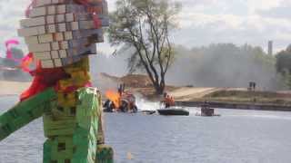 preview picture of video 'Piena paku laivu regate - Jelgava - 24.08.13 - Nr.1'