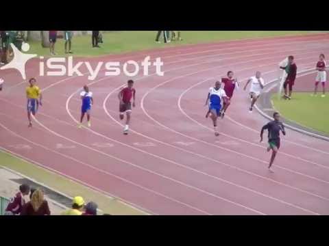 U13 Boys 200m Final - Bermuda Inter-School Sports 2014 (BSSF)
