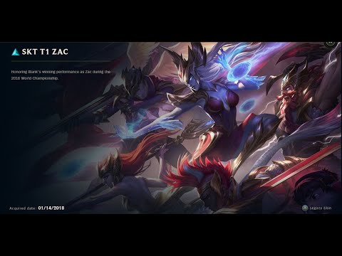 SKT T1 ZAC SKIN SPOTLIGHT-12-31-2024