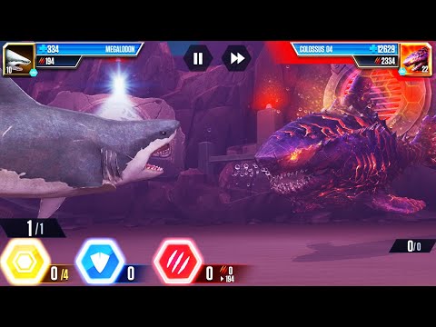 MEGALODON VS COLOSSUS 04 ||| Jurassic World - The Game