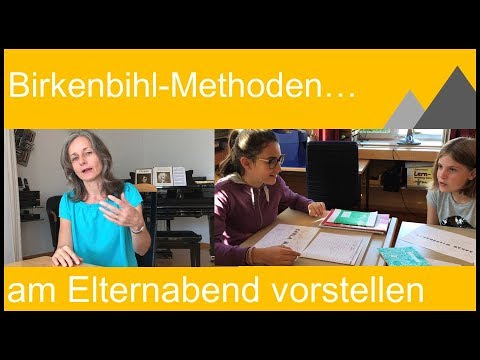 Birkenbihl-Methoden am Elternabend