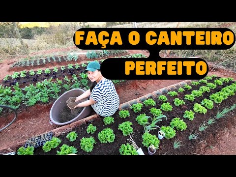 COMO FAZER UM CANTEIRO DO ZERO - DO JEITO CERTO