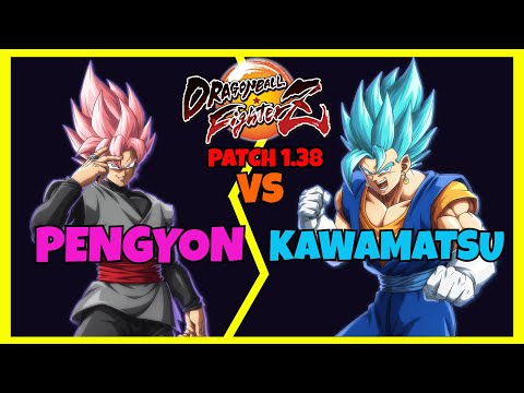 DBFZ | PENGYON vs KAWAMATSU gameplays (Goku Black, Zamasu, Beerus vs Gogeta 4, Trunks, Vegito Blue)