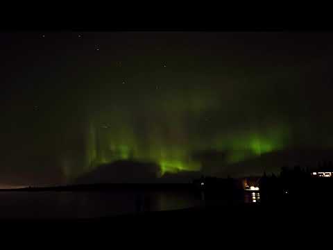 Thanksgiving Aurora from Elk Island