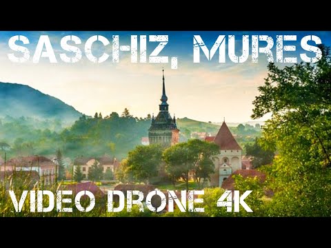 Befestigte Kirche Saschiz 2021 | Videodrohne | Entdecken Sie Rumänien |
