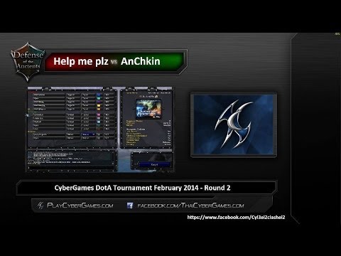 CyberGames DotA February 2014 - Round 2 - Help me plz vs AnChaKin