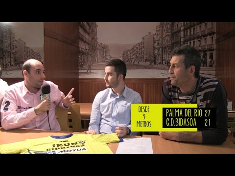 Palma del Rio 27 C.D.Bidasoa 21 | Desde nueve metros | Txingudi Online