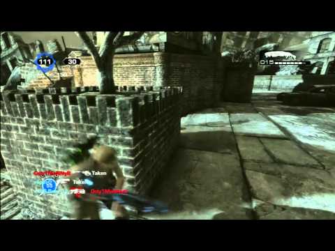 Gears of War 3 Ranked King of the Hill on Gridlock - i Love Wallbouncing