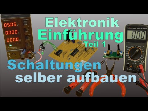 Electronics Introduction 1: Building your own circuit