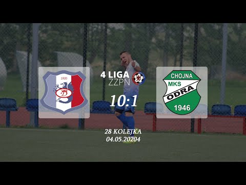 Skrót meczu IV Liga - DARŁOVIA DARŁOWO vs ODRA CHOJNA  - 10:1 | 04.05.2024
