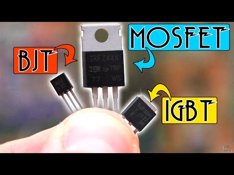 MOSFET BJT or IGBT - Brief comparison Basic components #004