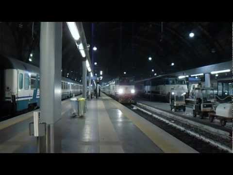 E656.431 in partenza con l' ICN 785 Milano Centrale - Siracusa/Palermo Centrale