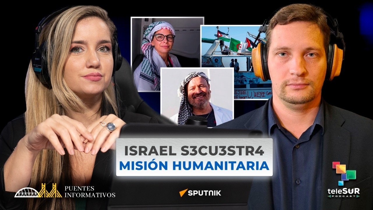 Israel secuestra a diez integrantes del Convoy Sumud #PuentesInformativos