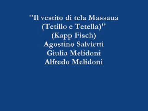 Il vestito di tela Massaua (Tetillo e Tetella) - Agostino Salvietti/Giulia Melidoni/Alfredo Melidoni