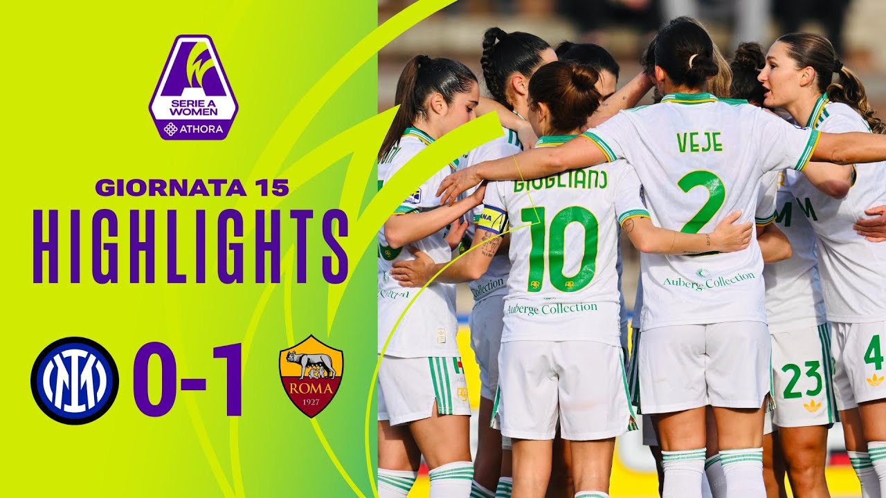 Inter vs AS Roma Highlights