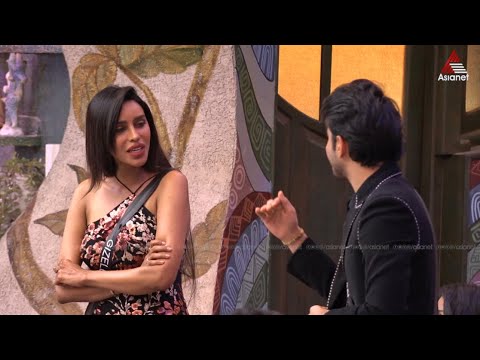 #BBMS7Promo പരസ്പരം കലഹിച്ച് ആര്യനും ജിസേലും