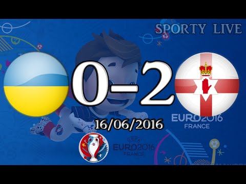 Ukraine vs N.Ireland (0-2) • All Goals • 16/06/2016 • EURO 2016 •