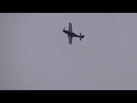 Duxford Battle of Britain Airshow pt2 18/9/21. P-51 Mustangs, P-47 Thunderbolt and Buchons (Bf109’s)