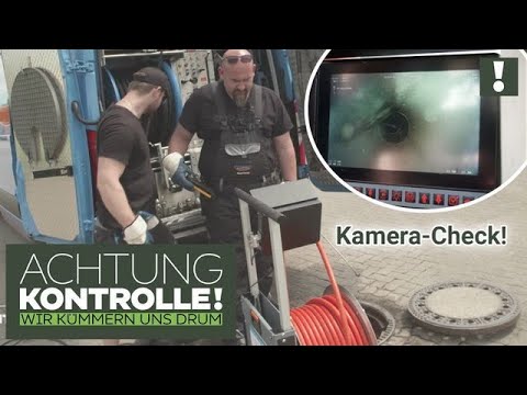 Kamera-Exkurs durch den Kanal! 🎥 Mit 110 bar wird hier gespült! | Achtung Kontrolle