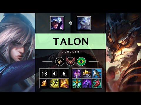 Talon Jungle vs Volibear - BR Grandmaster Patch 25.08