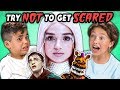 Kids React To Try Not To Get Scared Challenge (Poppy, Harry Potter, Five Nights At Freddy's)