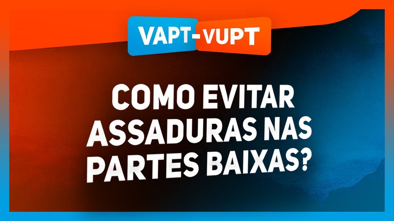 Como EVITAR ASSADURAS nas PARTES BAIXAS durante a CORRIDA