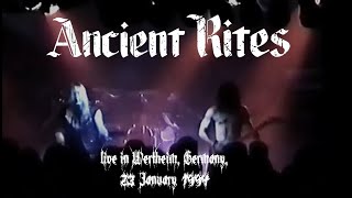 Ancient Rites live in Germany 23.01.1994