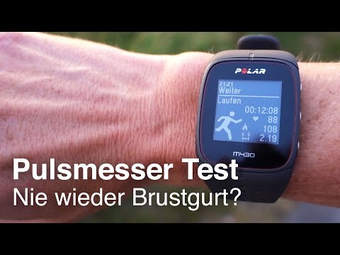 Polar M430 Pulsuhr: Wird der Puls korrekt gemessen? Test optischer Herzfrequenzsensor / Pulsmesser