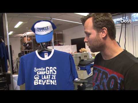 Shirt met kwinkslag moet PEC Zwolle opnieuw steunen  in bekerstrijd