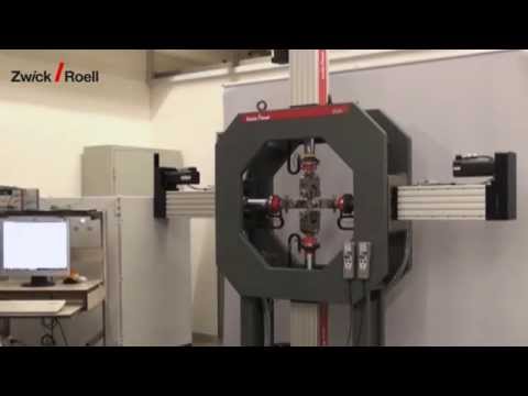 Biaxial Testing Machine - Biaxiale Materialprüfmaschine 20 kN